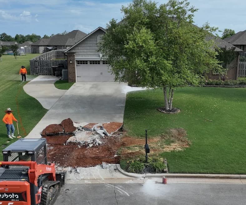 Concrete services in Center Point
